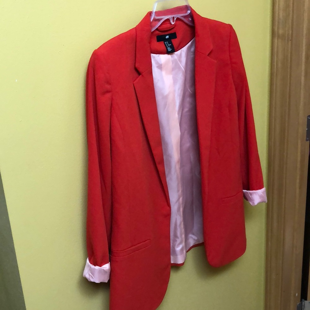 Red blazer